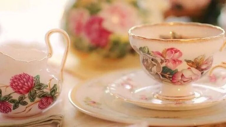 Typically British teatime in Britain